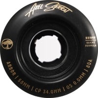 Arbor Axel Serrat Suave Formula Longboard Wheels - black (80a)