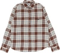 Obey Arnold Flannel Shirt - unbleached multi