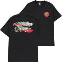 Santa Cruz Meek Scratched Slasher T-Shirt - black