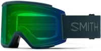 Smith Squad XL ChromaPop Goggles + Bonus Lens - pacific/everyday green mirror + storm blue mirror lens